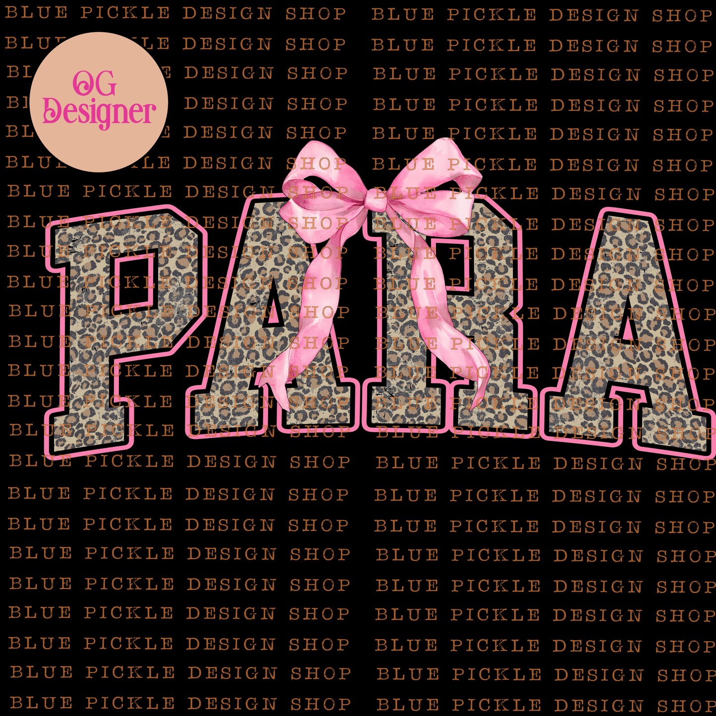 Para (team) - DIGITAL DESIGN- INSTANT DOWNLOAD