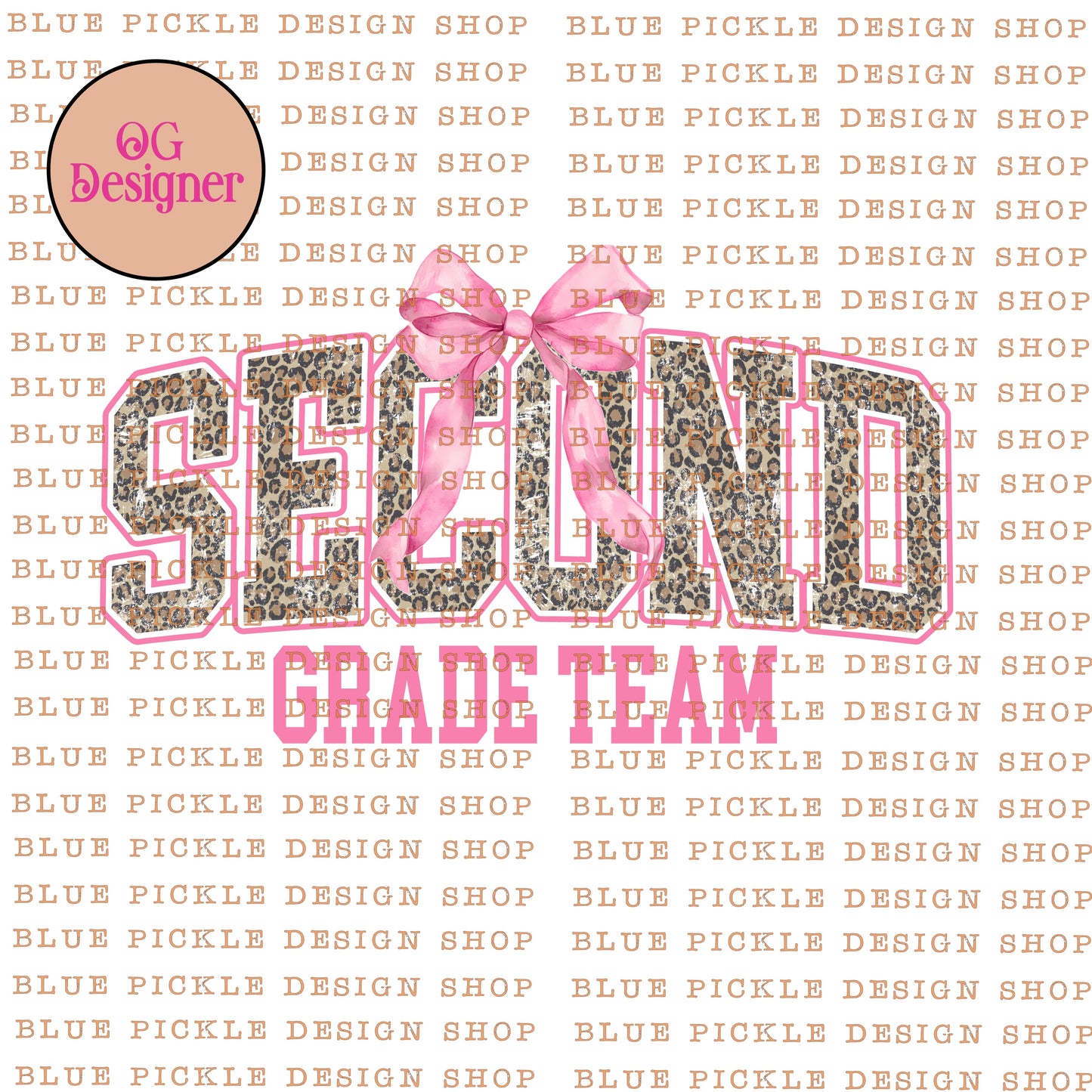 Second Grade Team - DIGITAL DESIGN- INSTANT DOWNLOAD