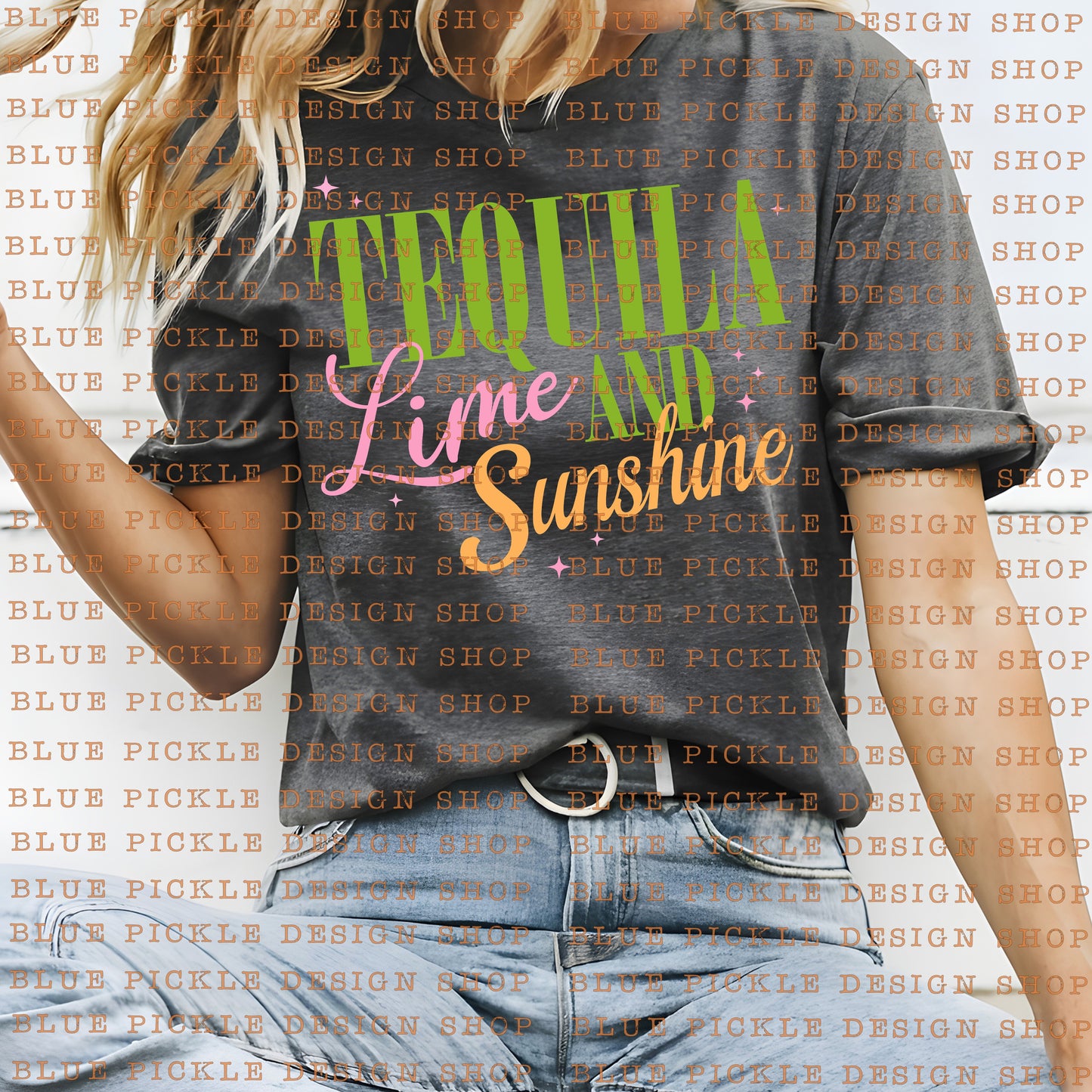 Tequila Lime and Sunshine - DIGITAL DESIGN
