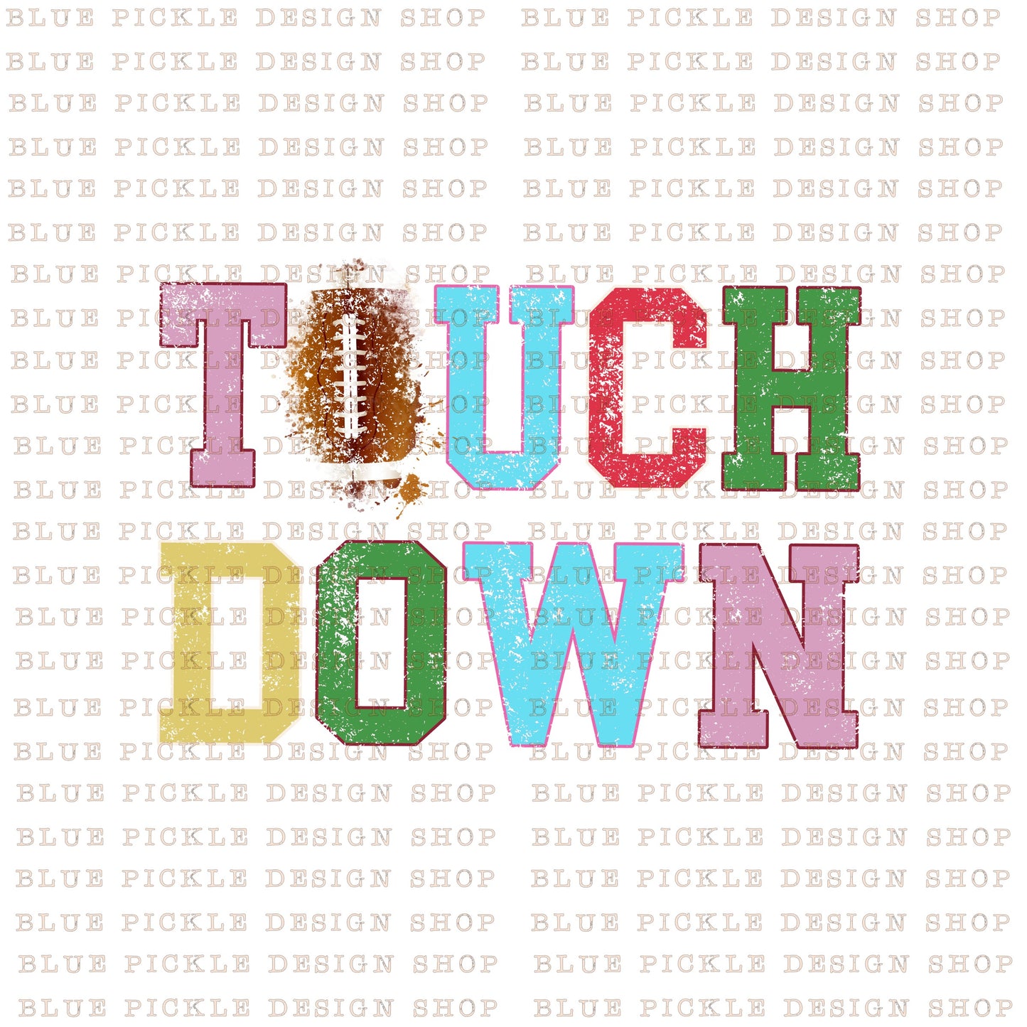 Touch Down - 4 Designs Included - DIGITAL DESIGN