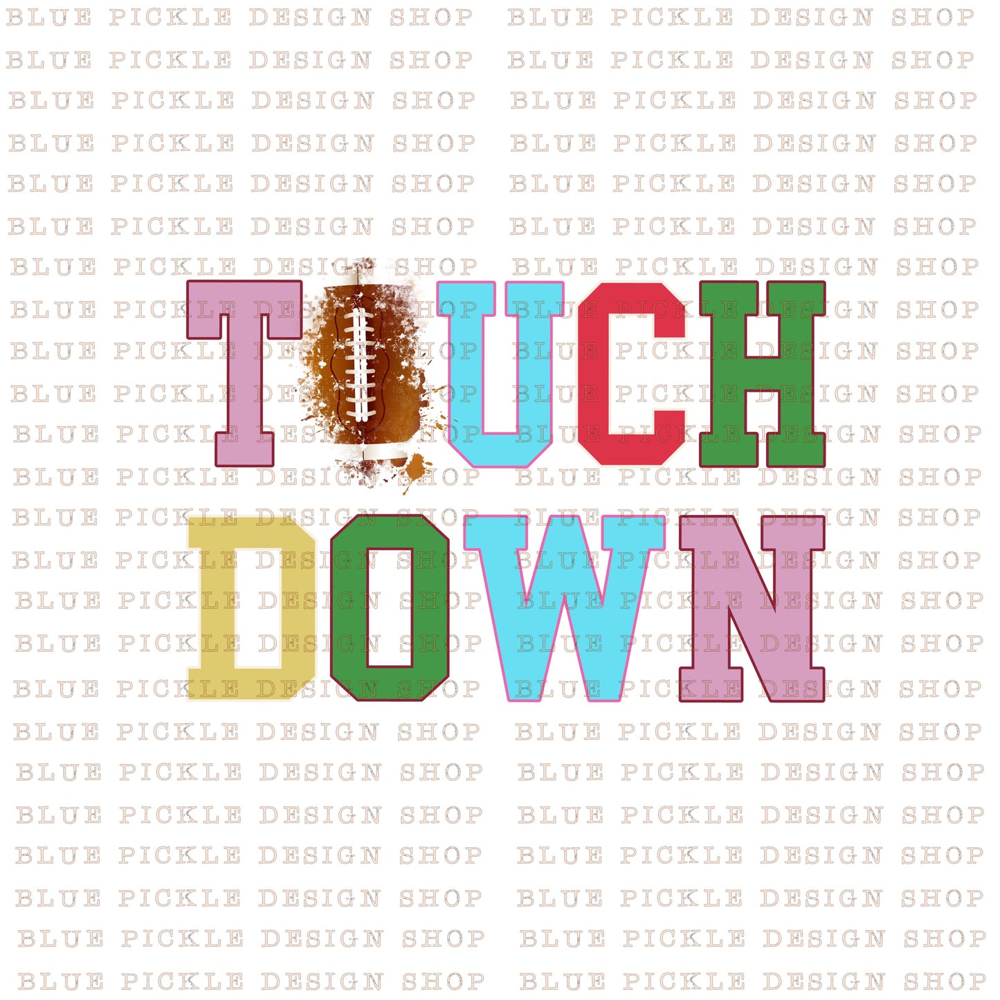 Touch Down - 4 Designs Included - DIGITAL DESIGN