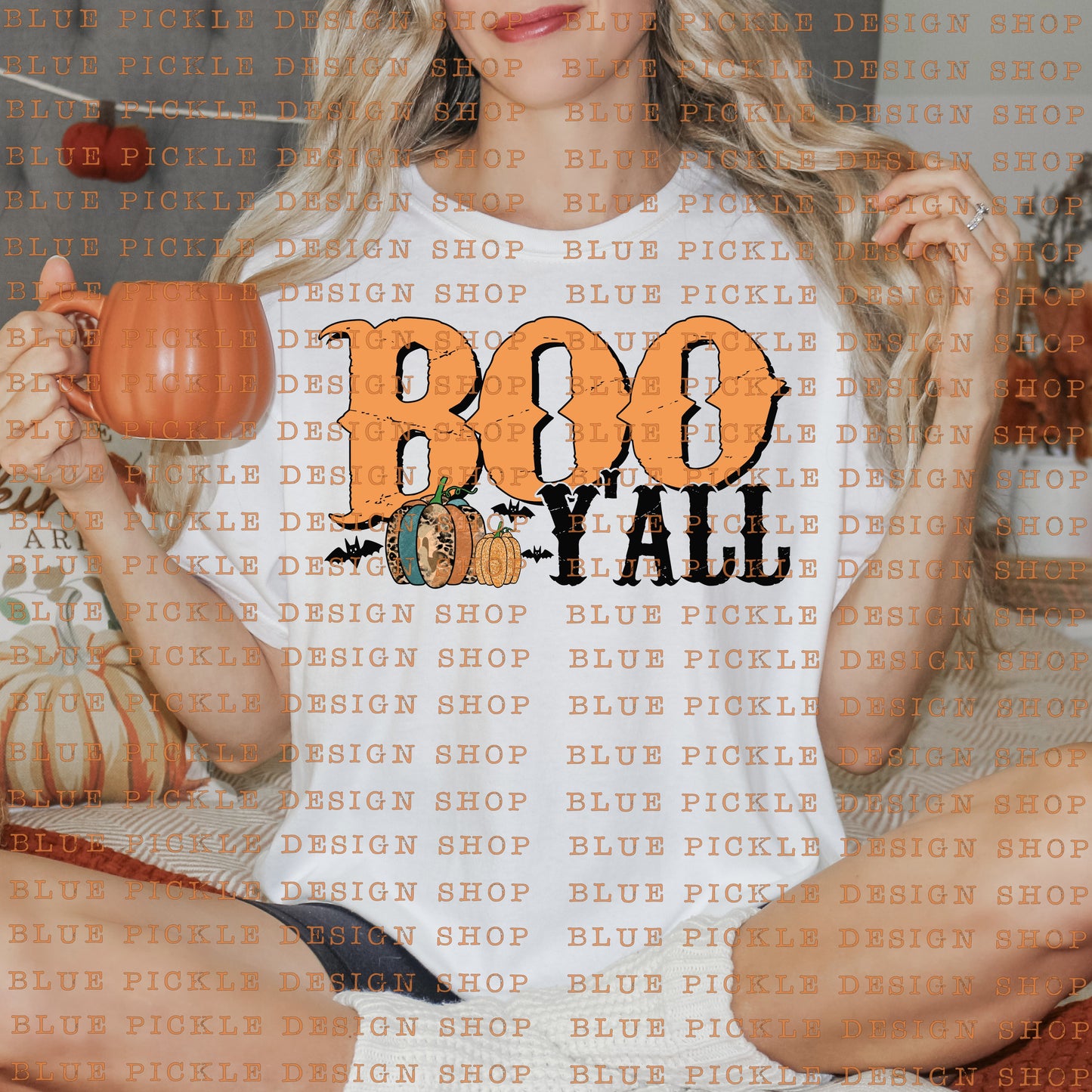 Boo Y'all - DIGITAL DESIGN- INSTANT DOWNLOAD