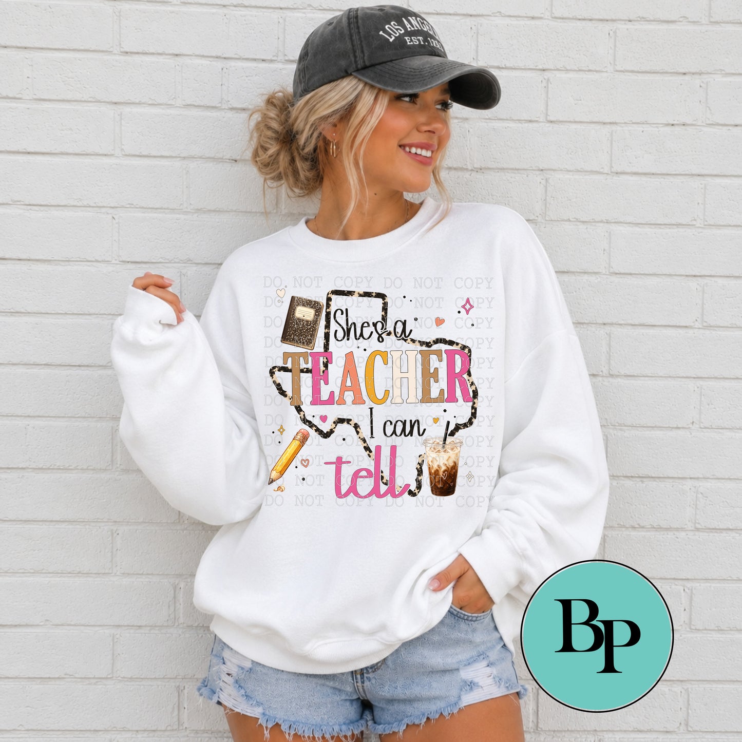 She's A Teacher I can Tell ~ Sweatshirt
