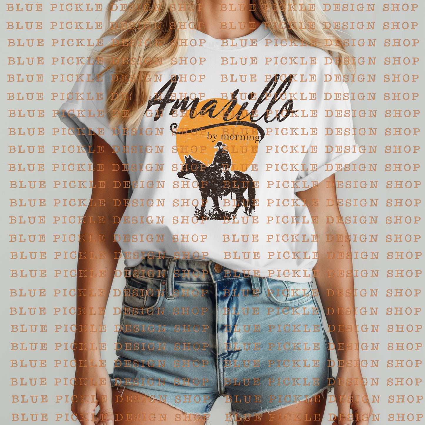 Amarillo By Morning - DIGITAL DESIGN