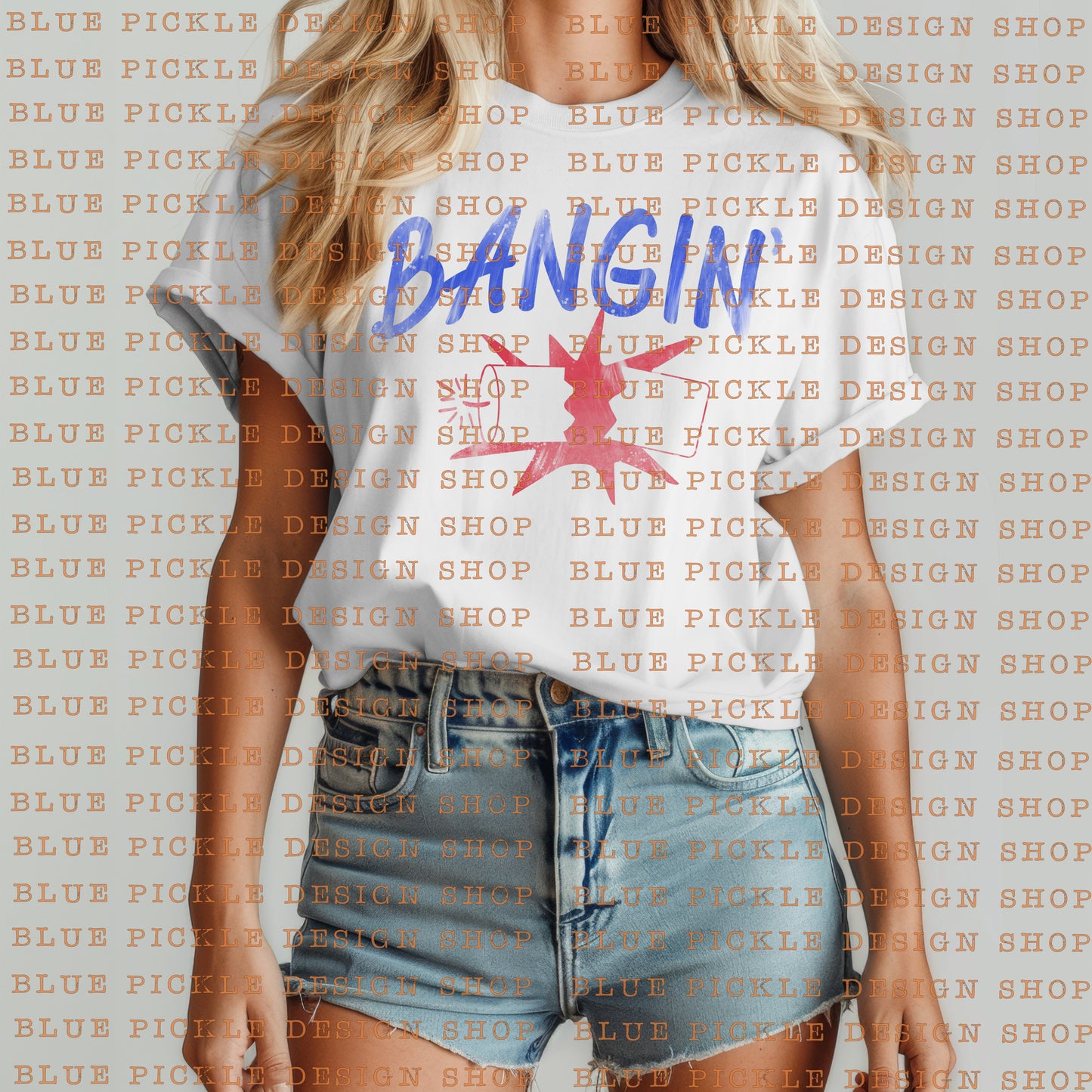 Bangin' Fireworks July 4th - DIGITAL DESIGN