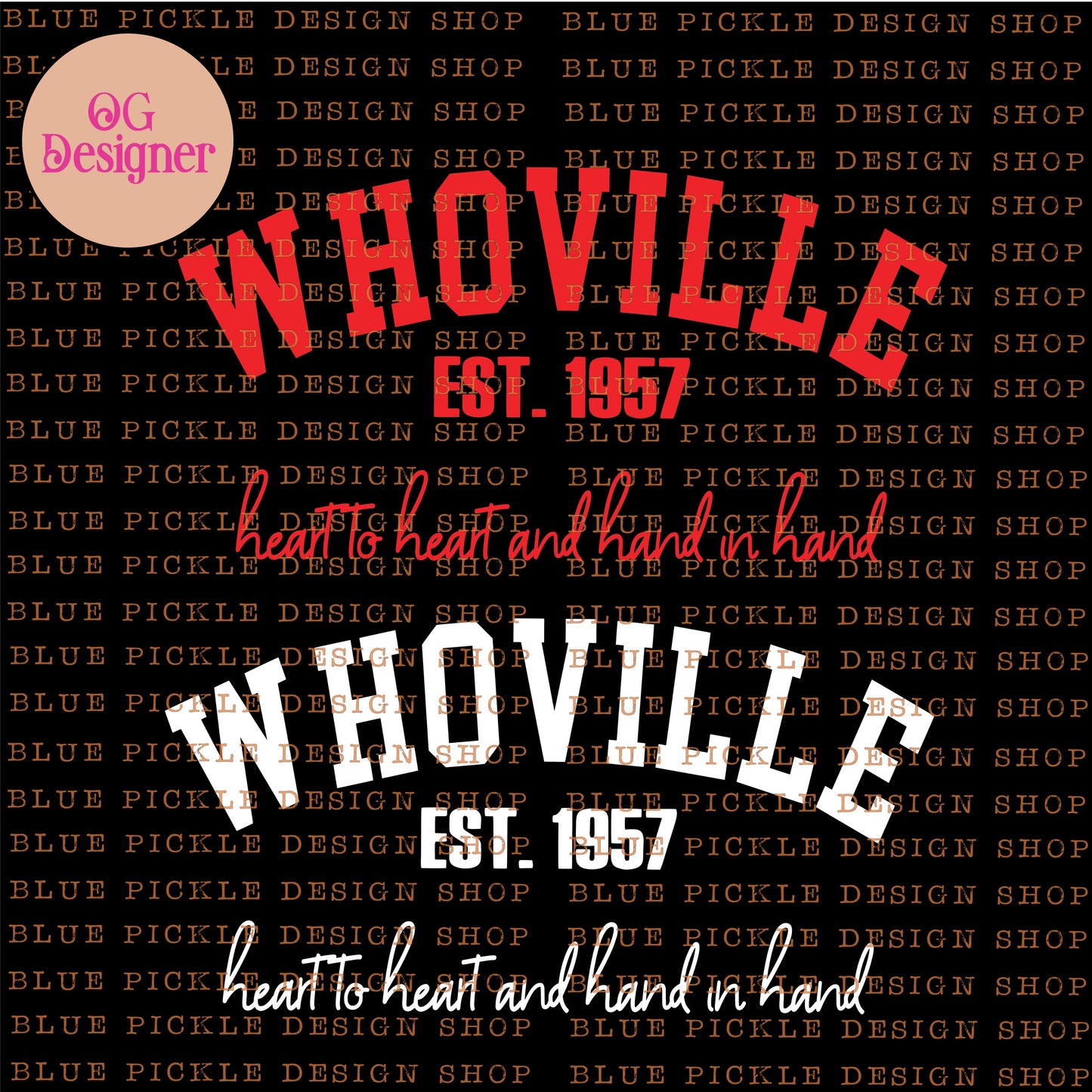 Whoville EST. 1957 - DIGITAL DESIGN- INSTANT DOWNLOAD