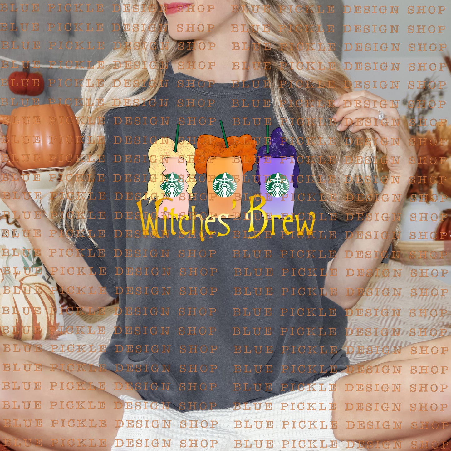 Witches Brew Coffee - DIGITAL DESIGN- INSTANT DOWNLOAD