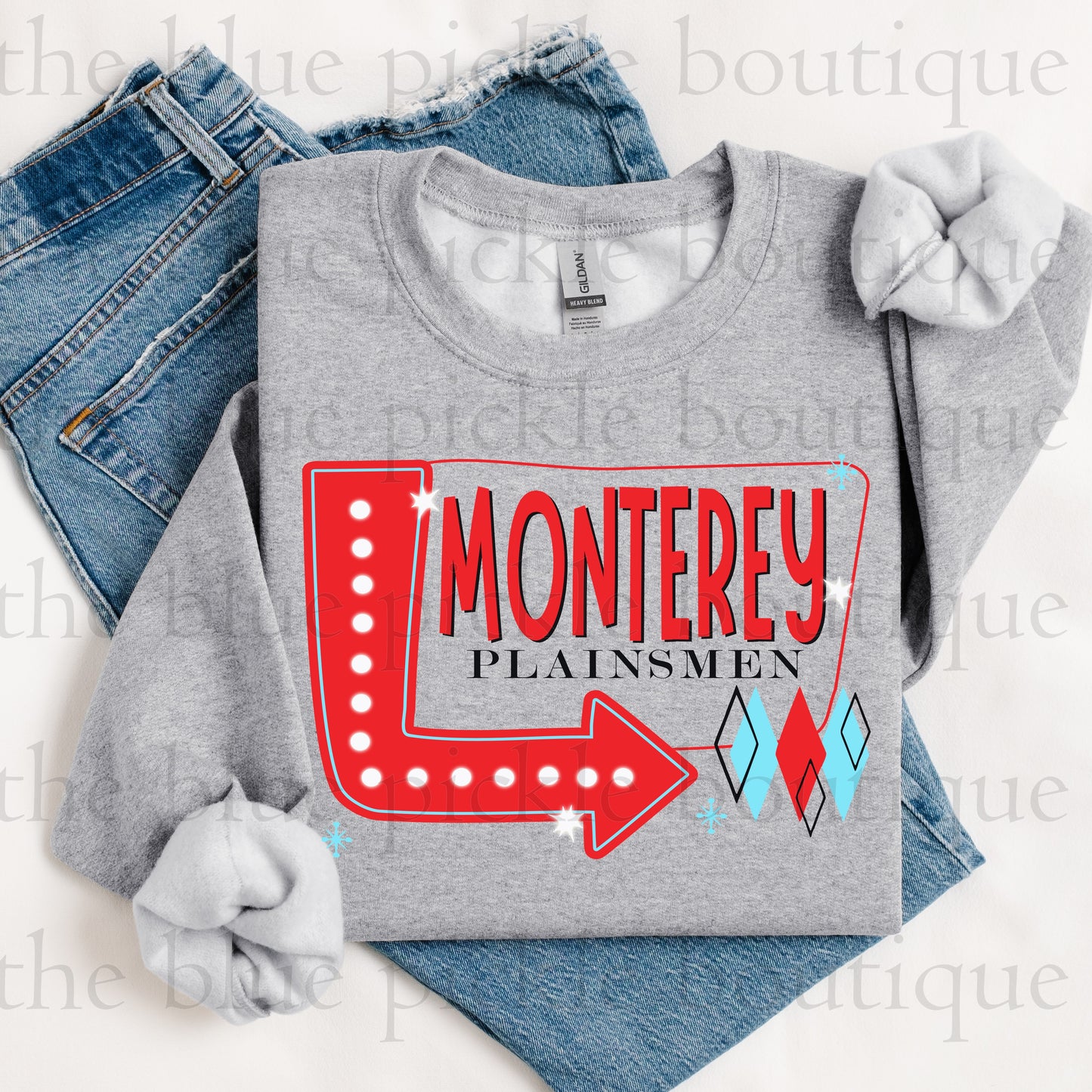 MidCentury Modern School Spirit Sweatshirt