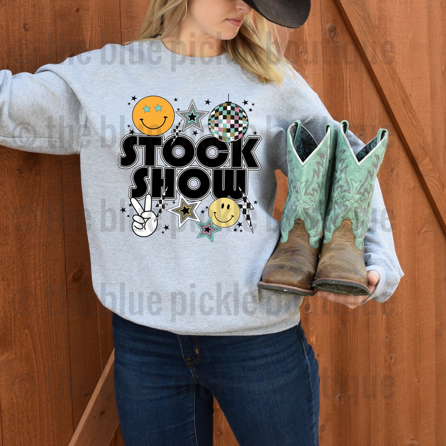 Stock Show Sweatshirt (more budget friendly)