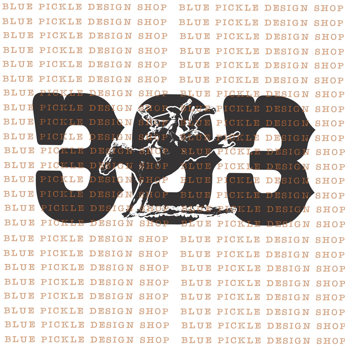 303 Area Code Cowboy - DIGITAL DESIGN