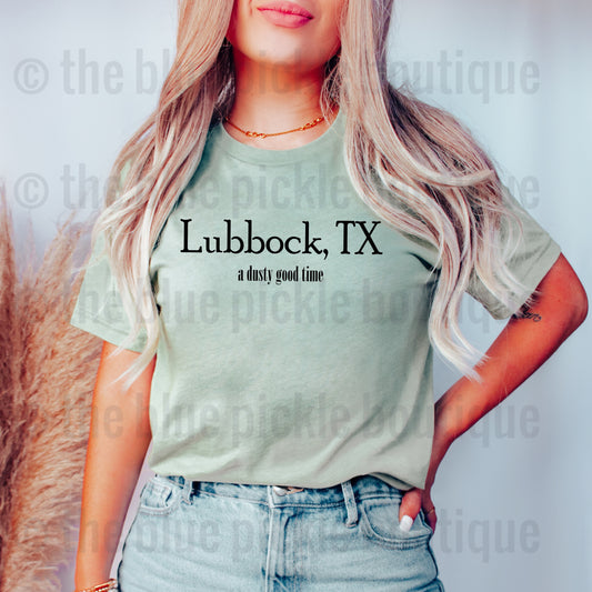 Lubbock, TX - a dusty good time