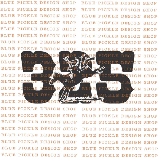 325 Area Code Cowboy - DIGITAL DESIGN