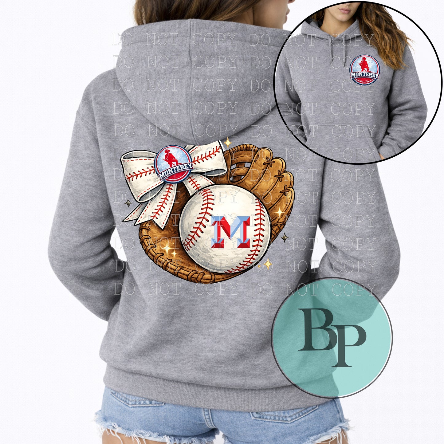 Custom School Baseball Tee