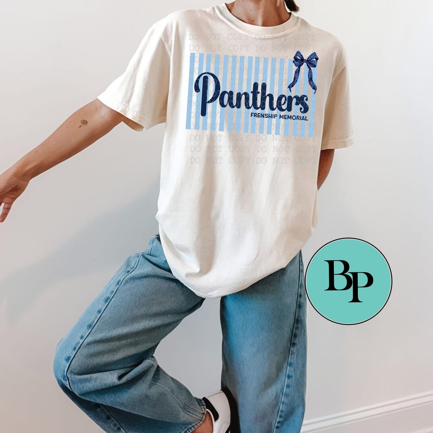 Mascots & Stripes custom school tee