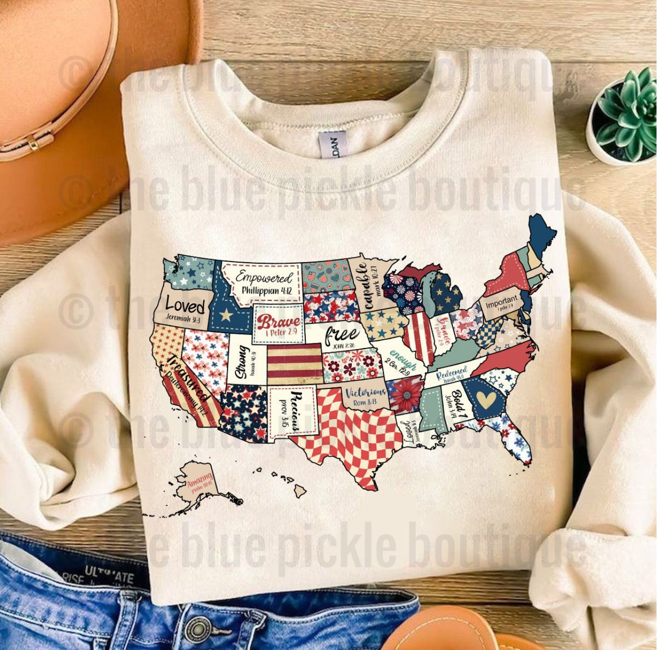 USA scriptures Tee