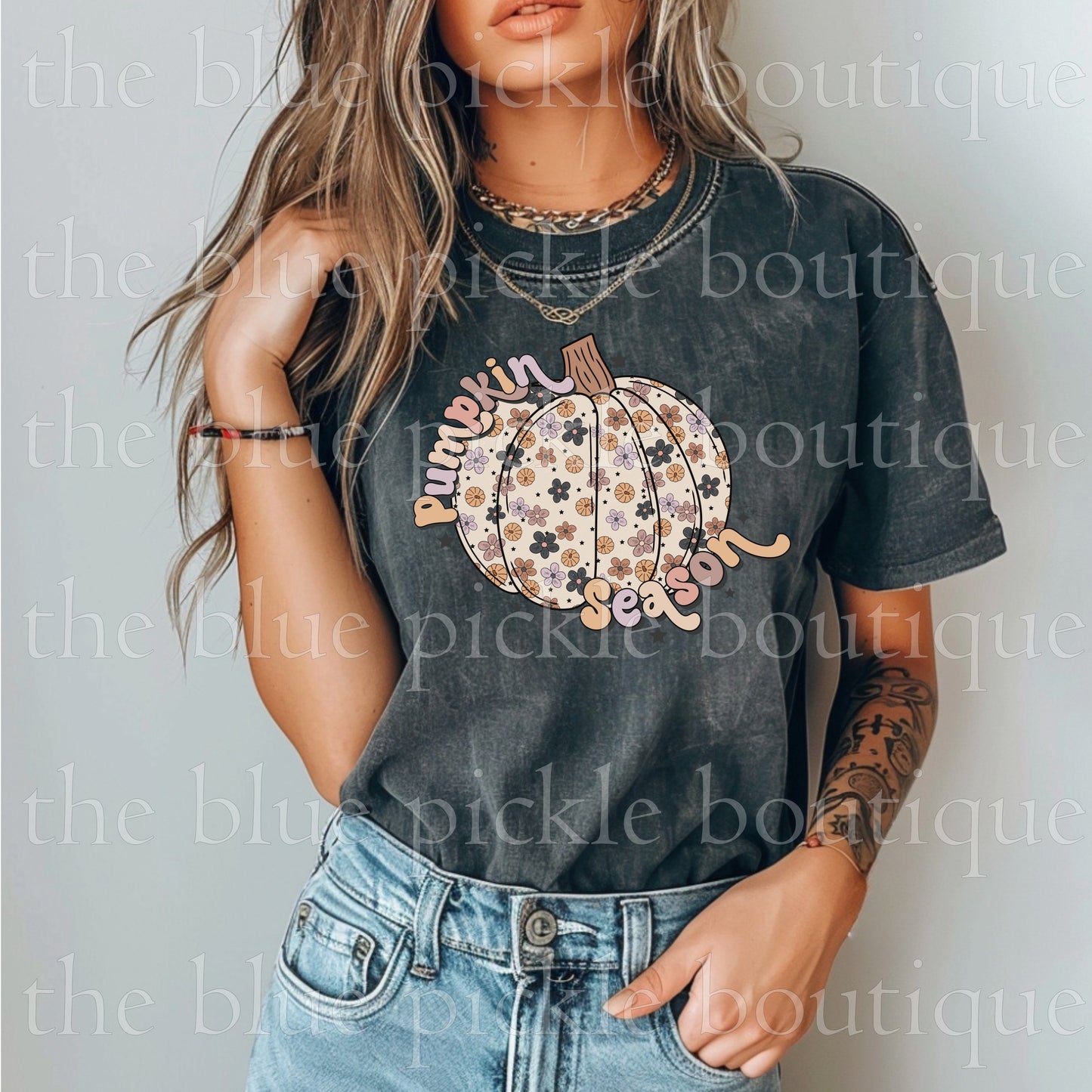 Pumpkin Season Mineral Washed Tee