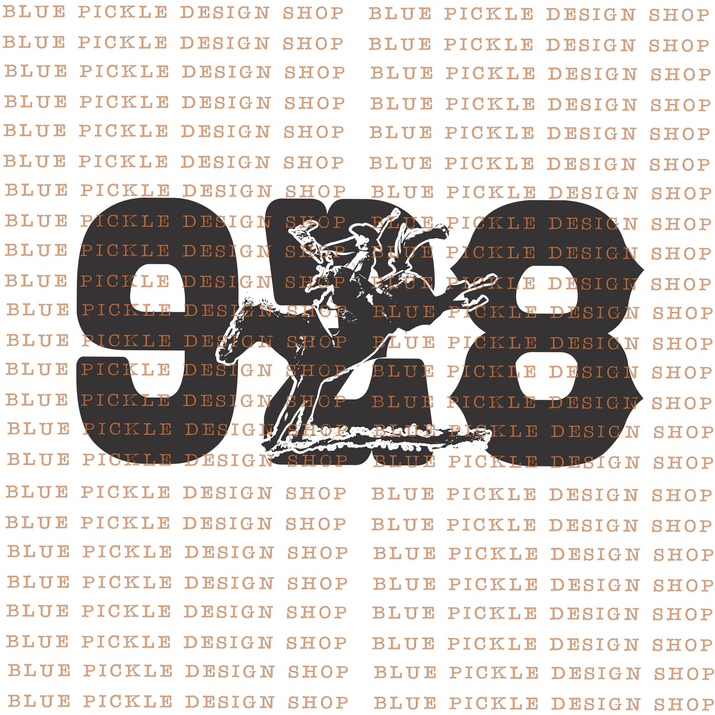 928 Area Code Cowboy - DIGITAL DESIGN