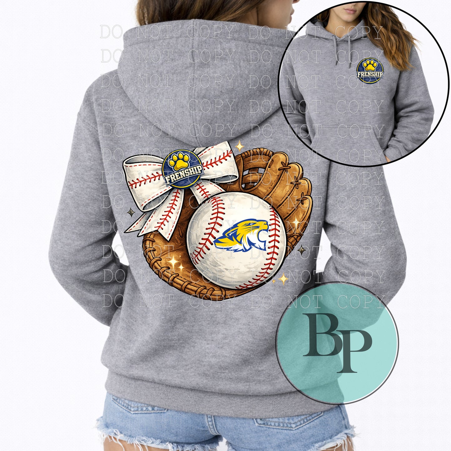 Custom School Baseball Tee