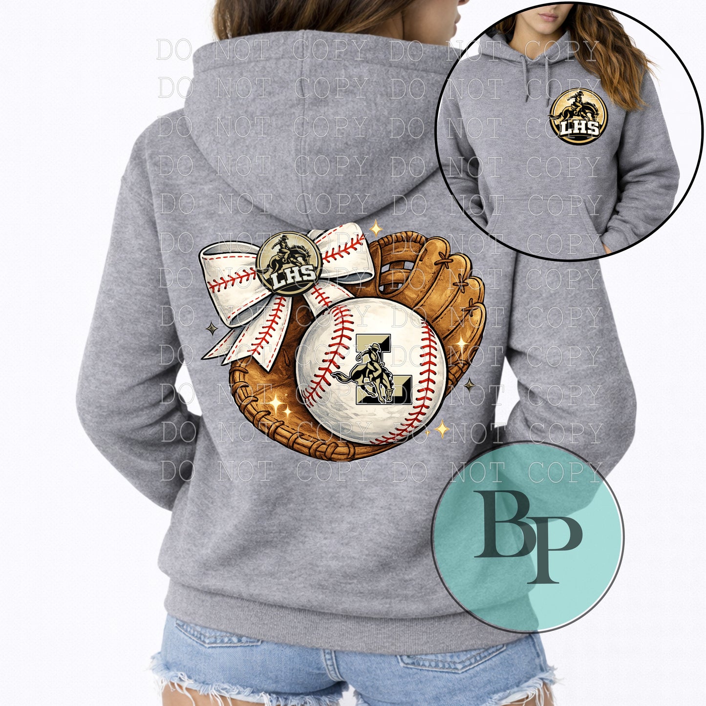 Custom School Baseball Tee