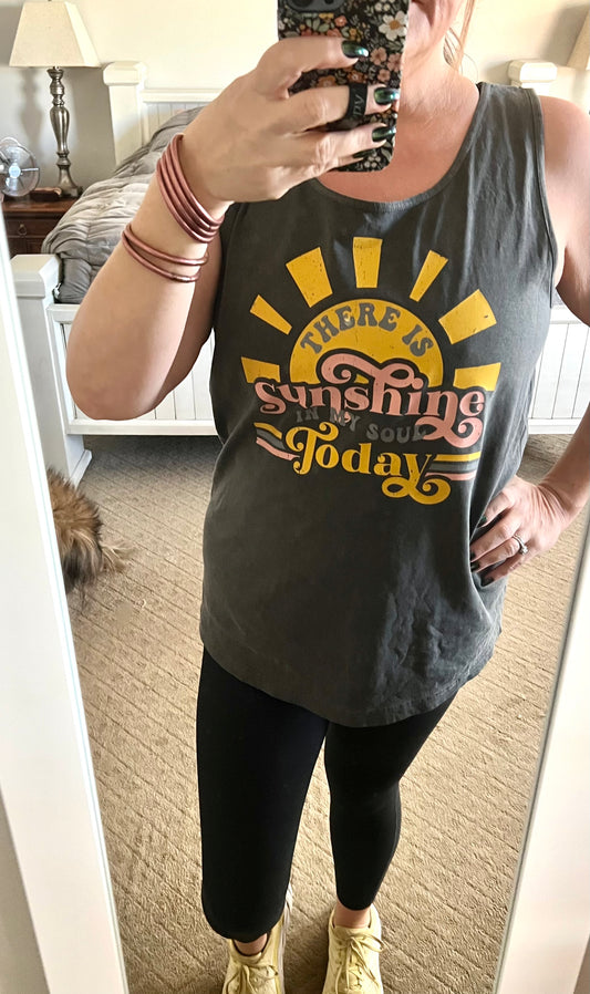 There is sunshine in my soul