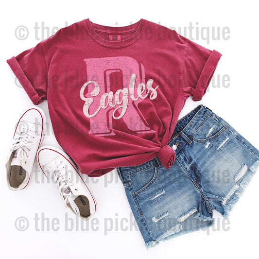 Retro College Style School Spirit Tee