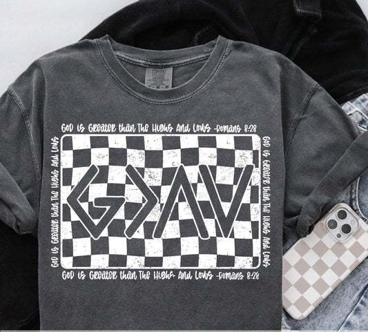 God is Greater than the Highs and lows