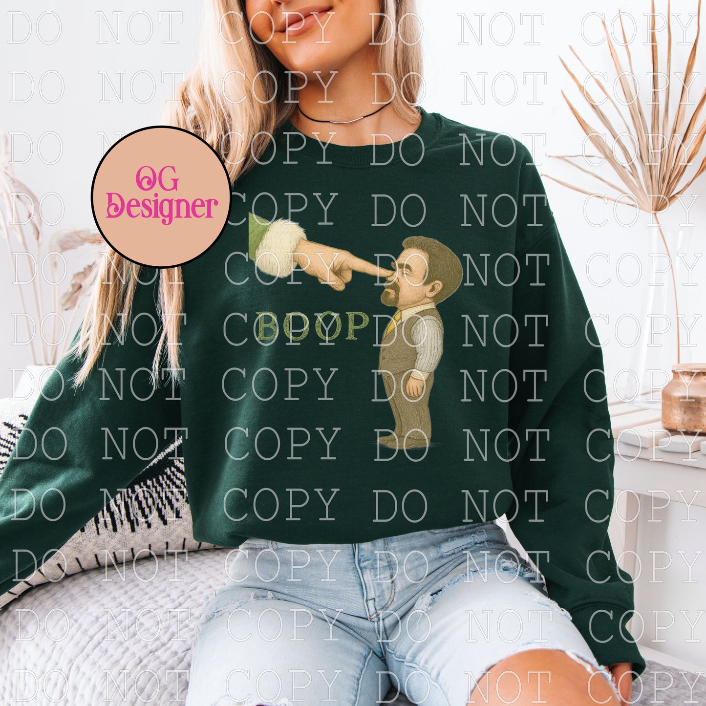 Elf hand character BOOP -  DIGITAL DESIGN- INSTANT DOWNLOAD