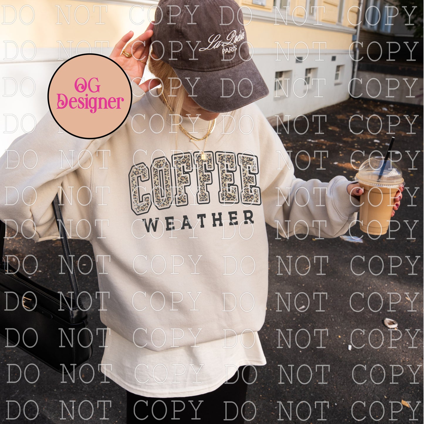 Coffee Weather   - DIGITAL DESIGN- INSTANT DOWNLOAD