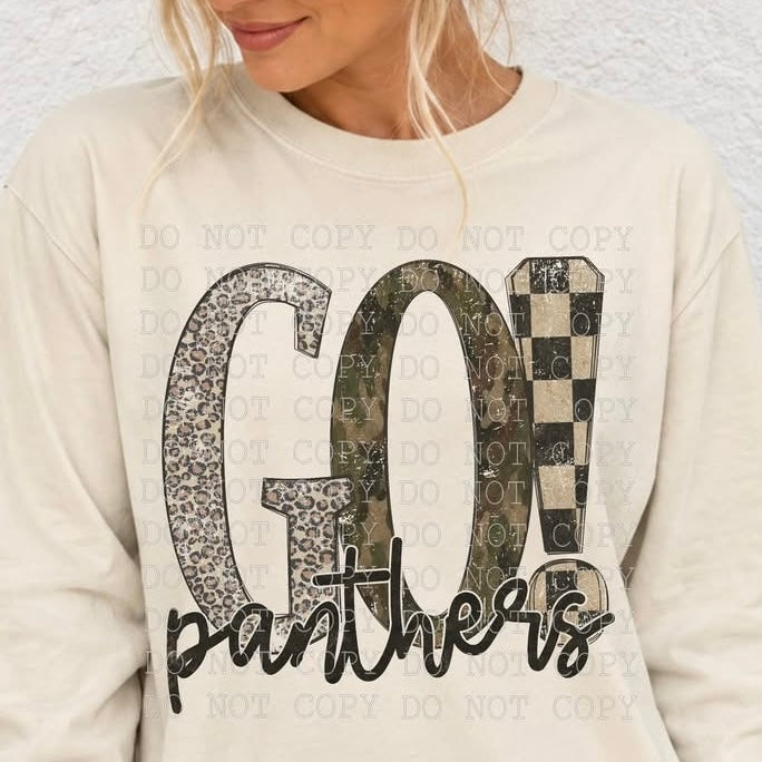 Go Mascot ~ Camo/Leopard