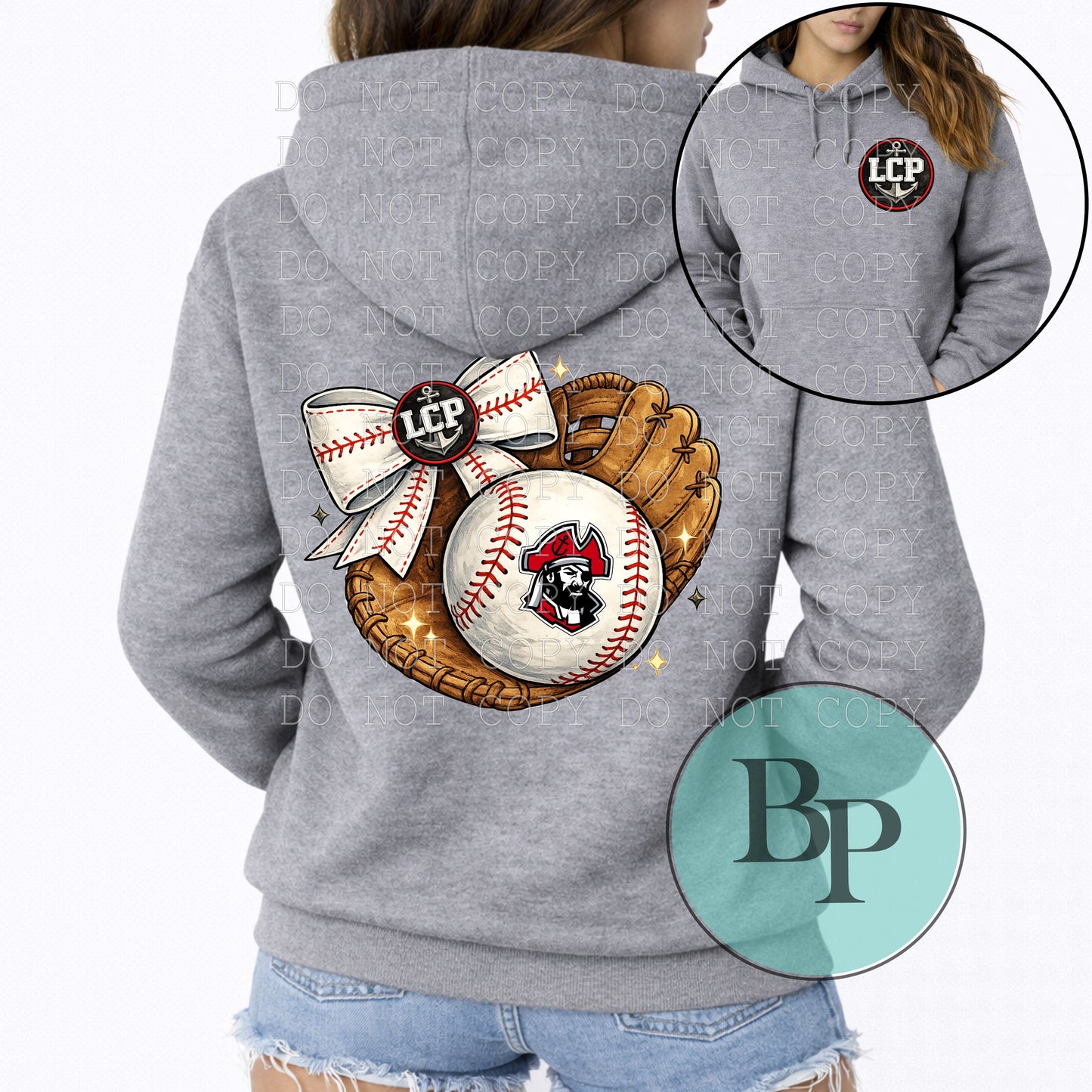 Custom School Baseball Tee