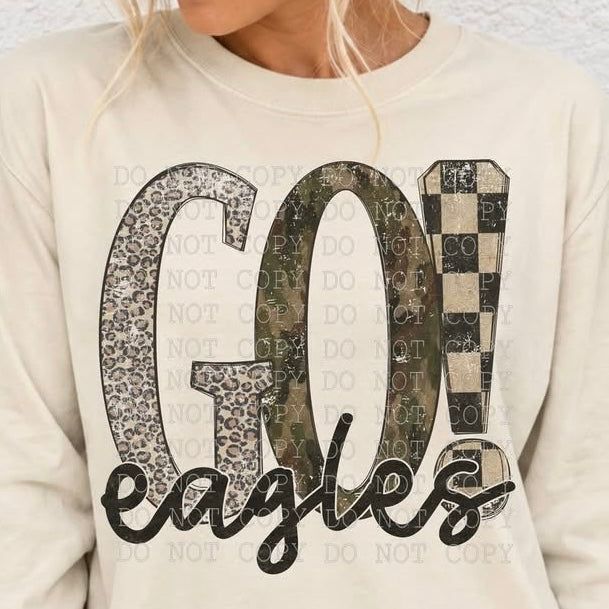 Go Mascot ~ Camo/Leopard