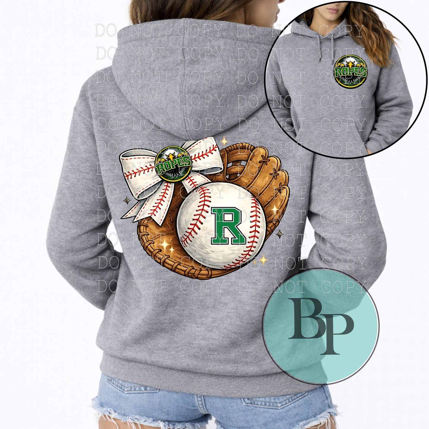 Custom School Baseball Tee