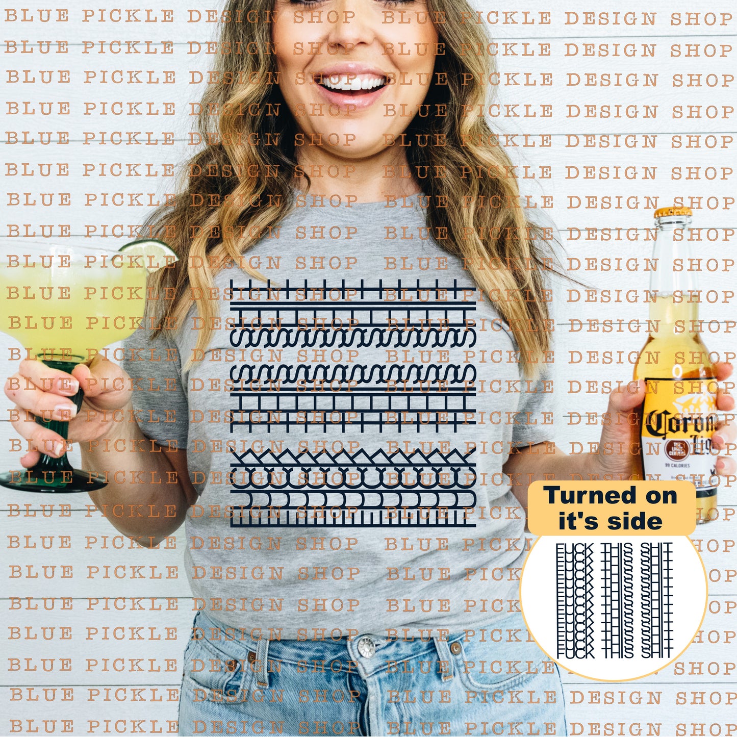 Fuck This Shit - sideways design - DIGITAL DESIGN