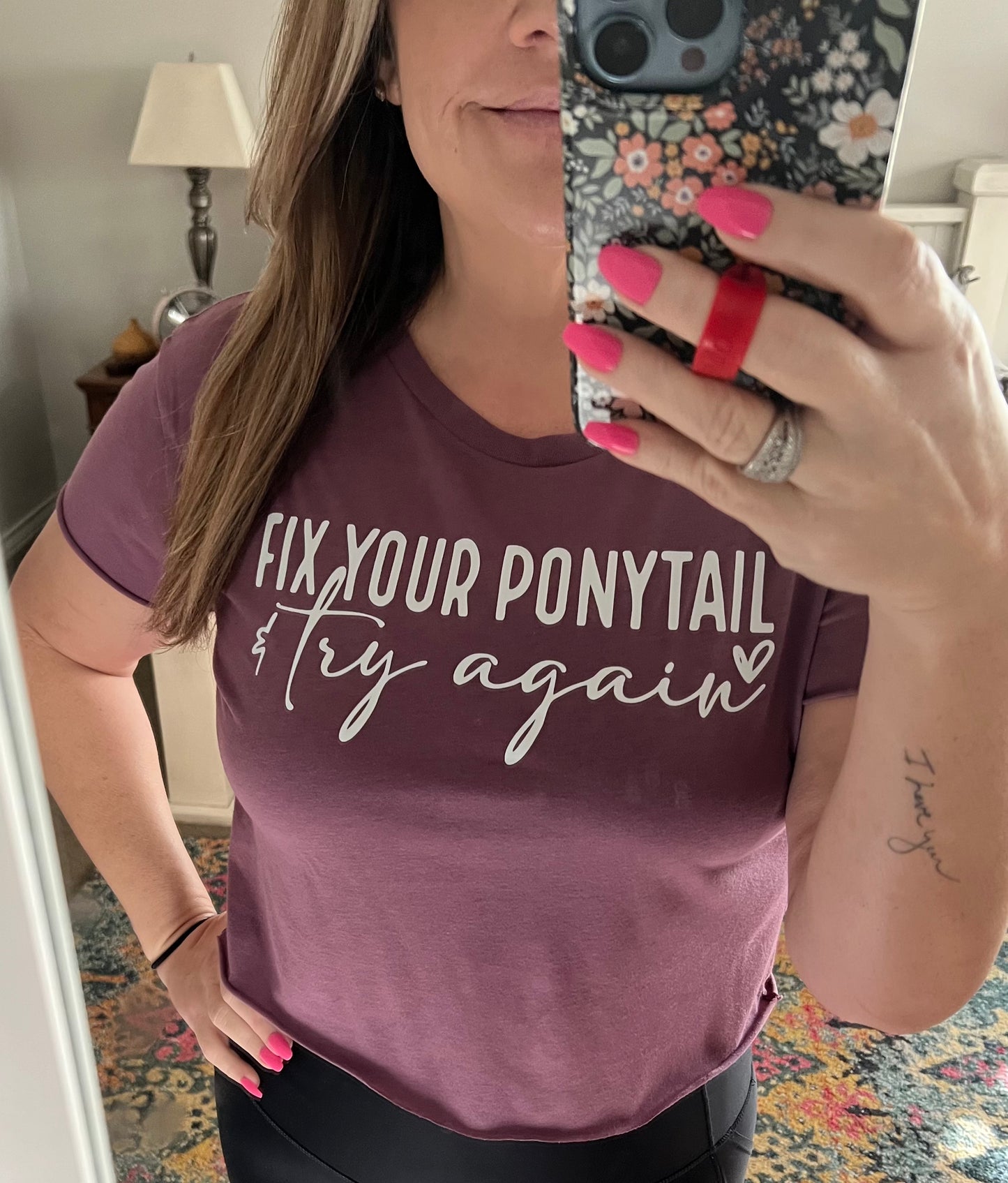 Fix Your Ponytail & Try Again