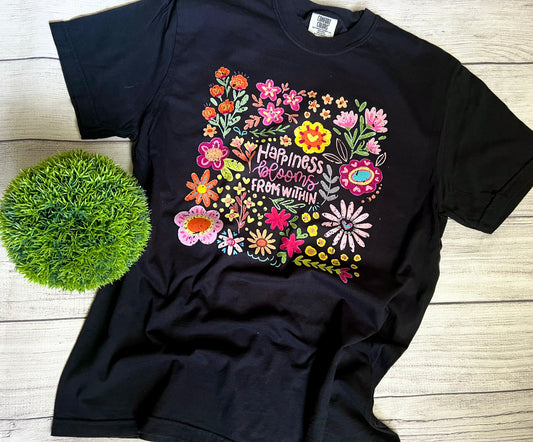 Happiness Blooms From Within