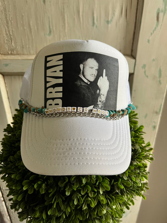Howdy sequin Patch trucker