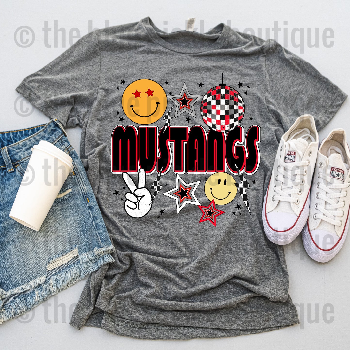 School Mascot Disco Era Tee
