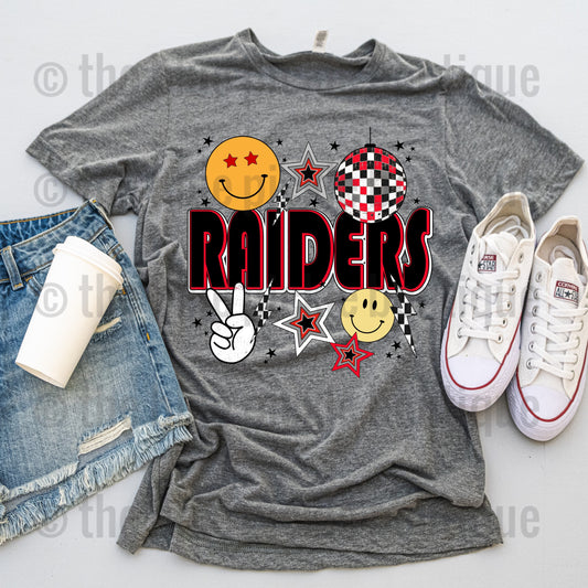 Raiders Disco Era Tee