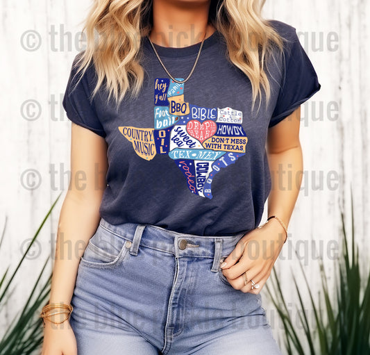 All About Texas tee