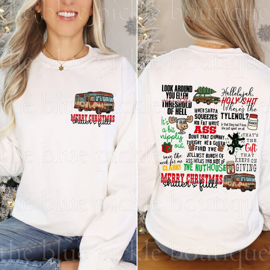 Merry Christmas ~ shitters full