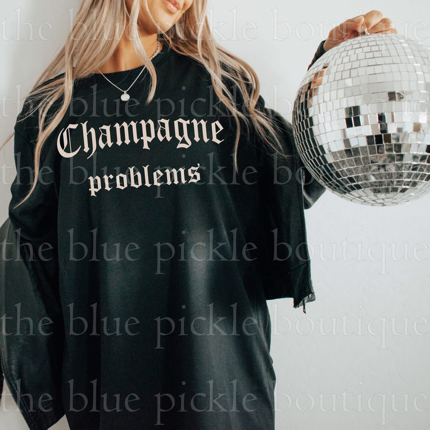 Champagne Problems with sleeve design