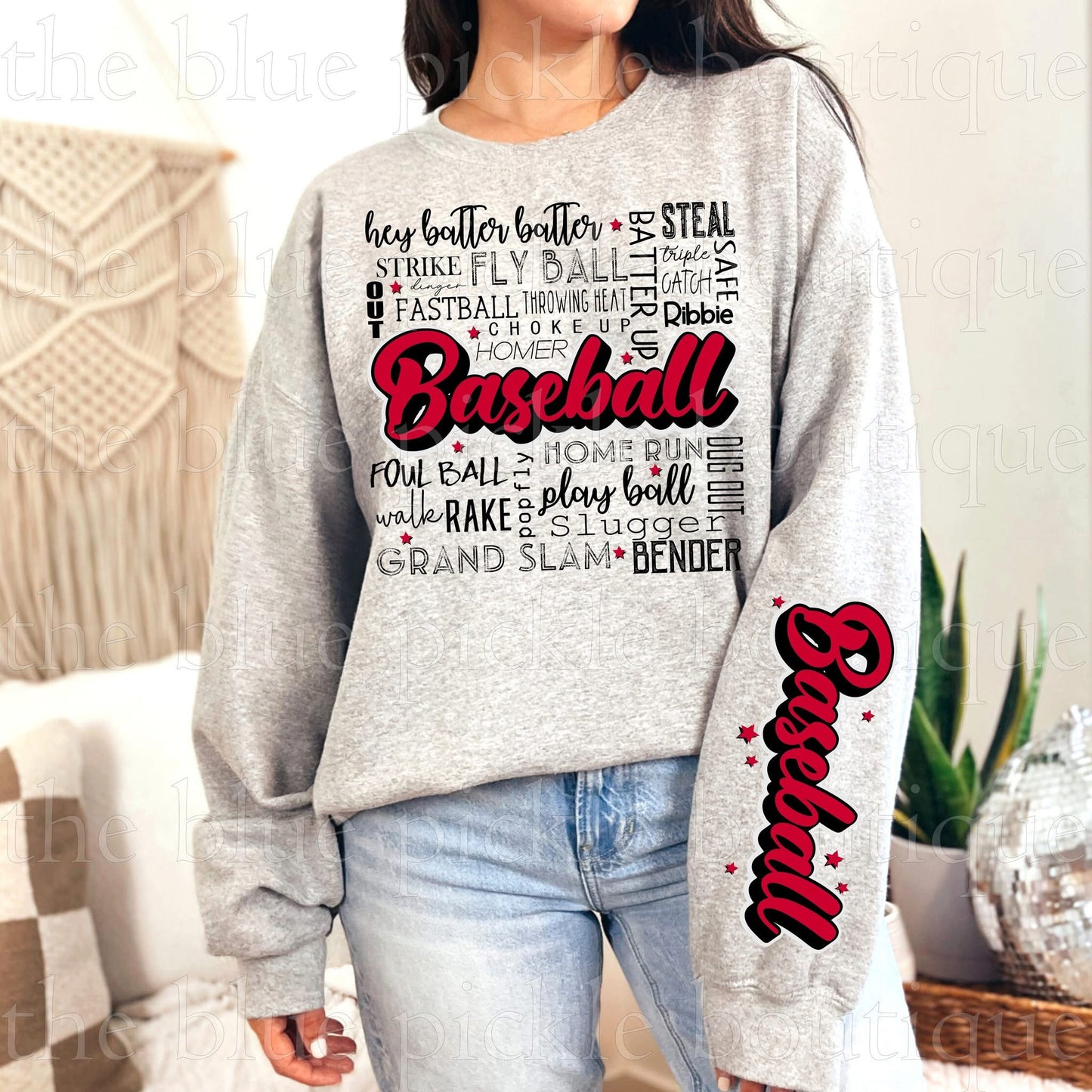 Baseball Lingo with Baseball Sleeve