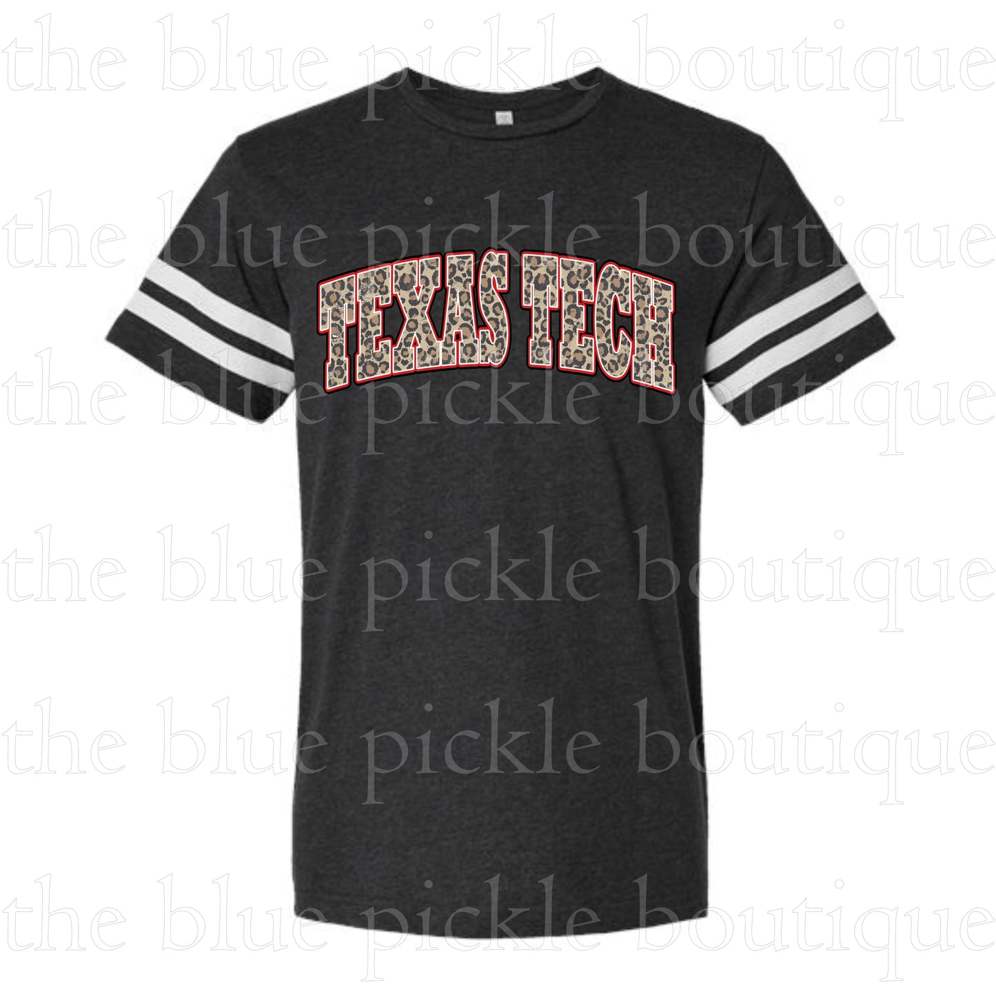 Leopard Print Tech Jersey Tee