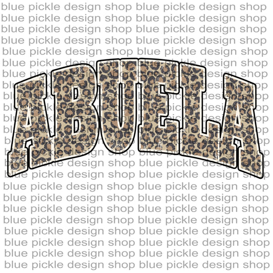 Abuela Leopard Print - DIGITAL DESIGN - OG designer of the VIRAL leopard print
