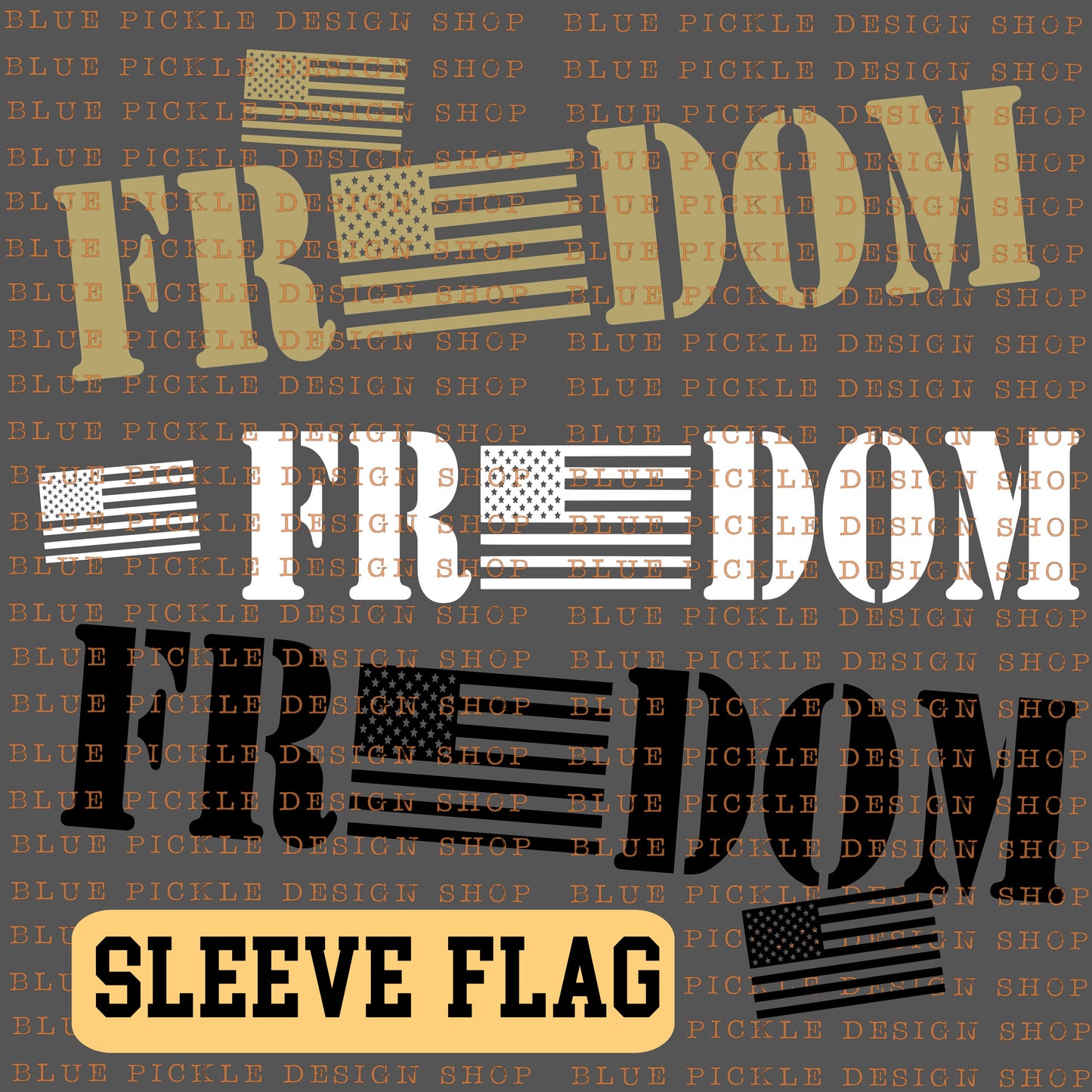 Freedom Flag -  DIGITAL DESIGN- INSTANT DOWNLOAD