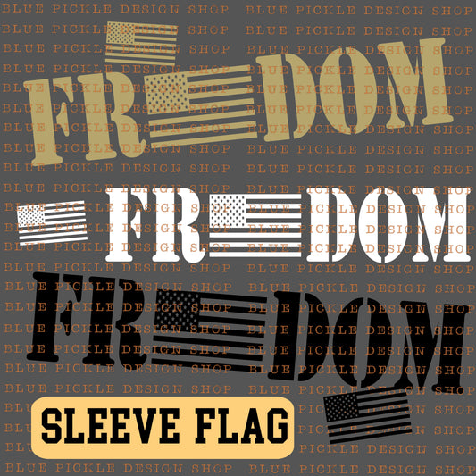 Freedom Flag -  DIGITAL DESIGN- INSTANT DOWNLOAD