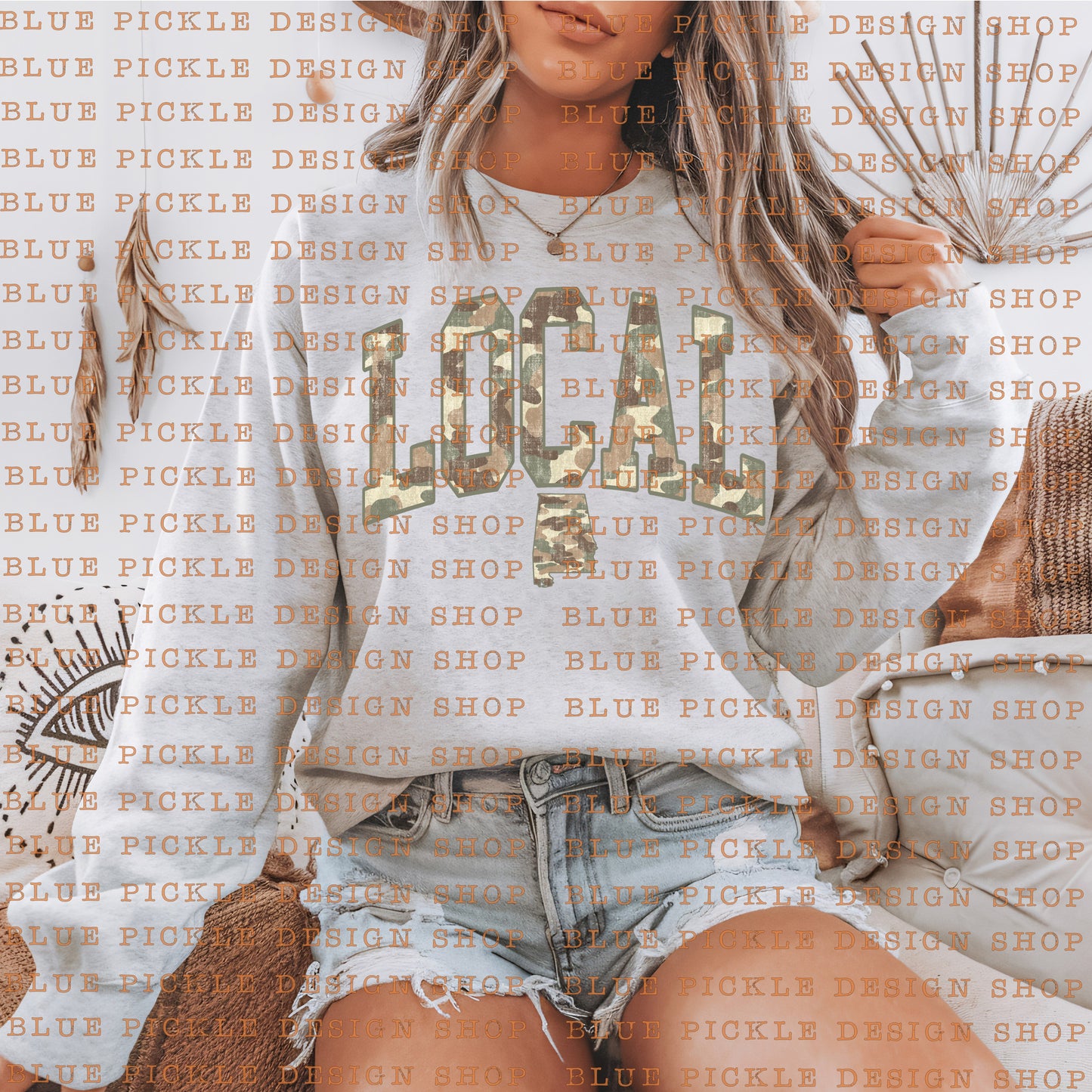 Local Alabama Camo - DIGITAL DESIGN