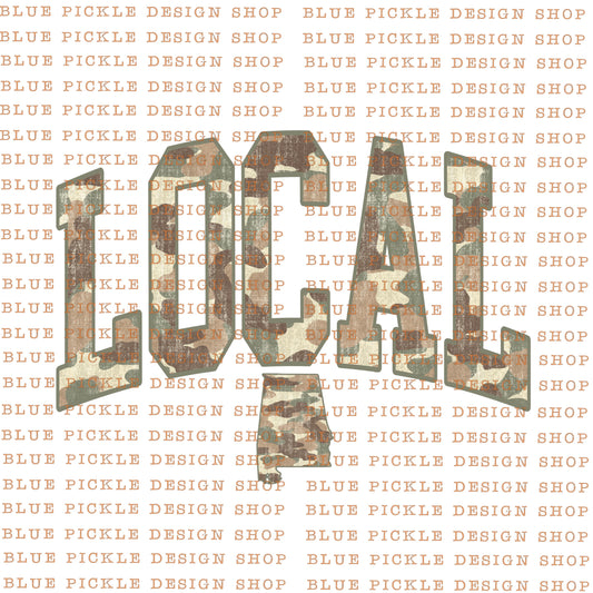 Local Alabama Camo - DIGITAL DESIGN