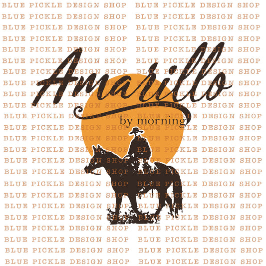 Amarillo By Morning - DIGITAL DESIGN