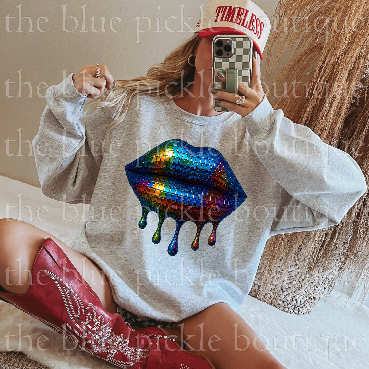 Disco Lips Sweatshirt